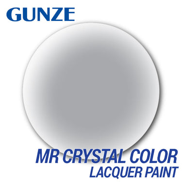 Mr Hobby (Gunze) XC01 Acrylic Mr Crystal Colour Diamond Silver Lacquer Paint 10ml